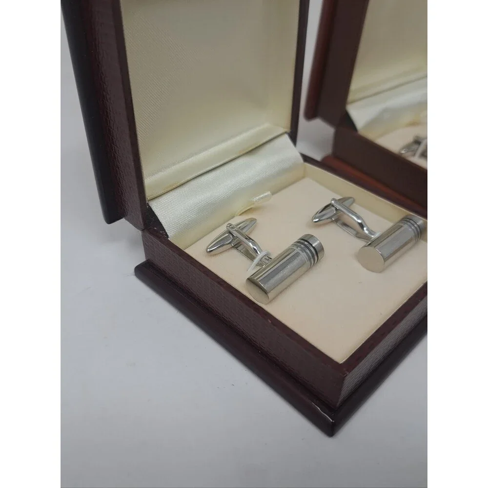 Vintage 70s 80s Men's Cufflinks Set of 2 Cuff Links High Quality